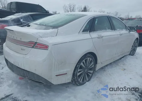 2017 Lincoln Mkz Reserve из США, поврежденный, VIN 3LN6L5E90HR649892
